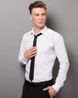 Kustom Kit Slim Fit L/S Business Shirt - KK192