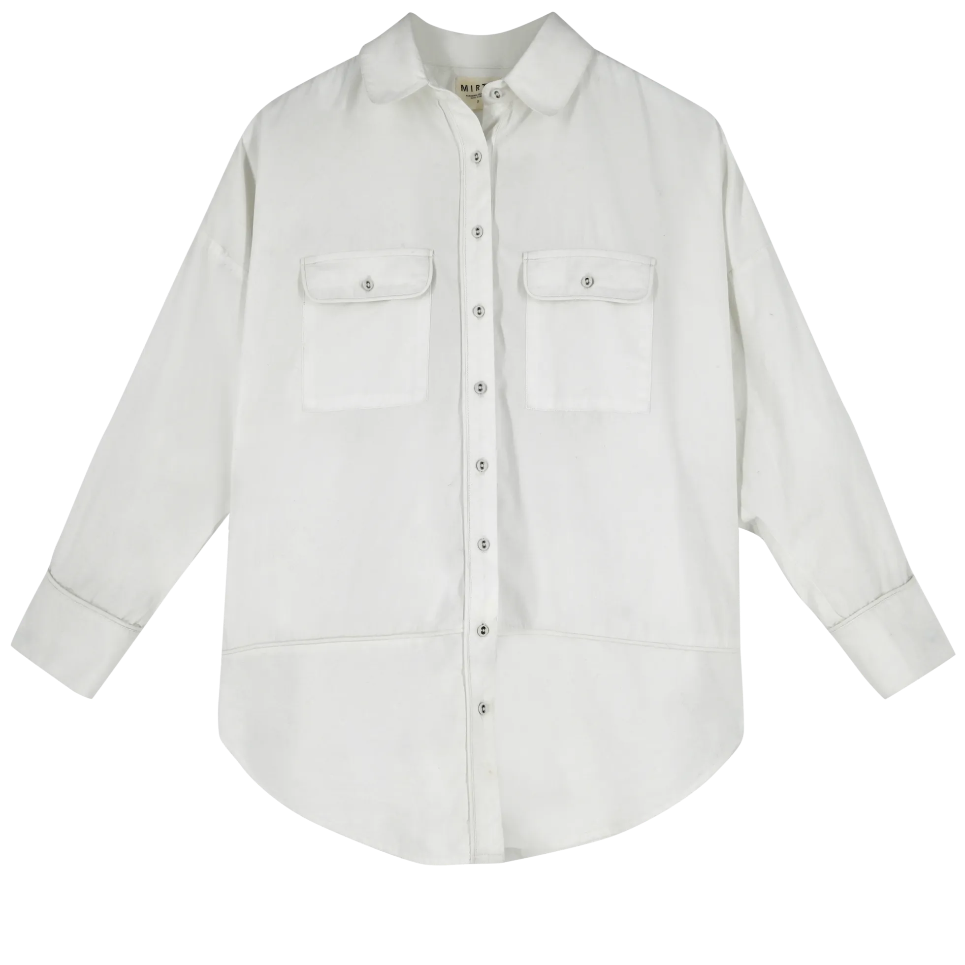 Kyoto Blouse in White Poplin