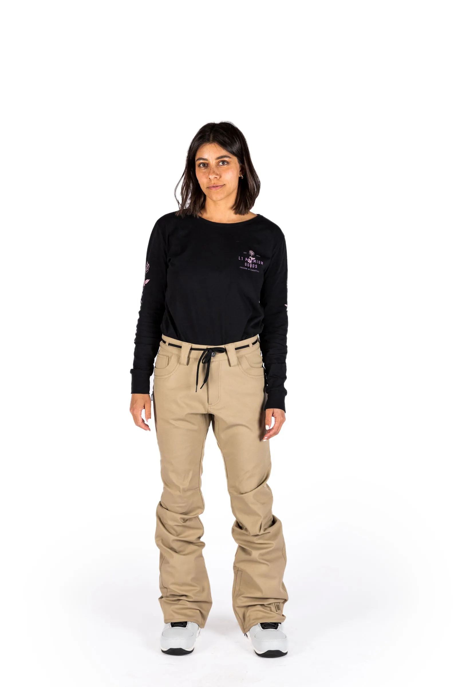 L1 Heartbreaker Twill Womens Pants Dune