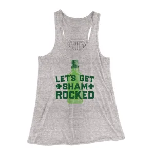 Let's Get Shamrocked Women's Flowey Tank Top