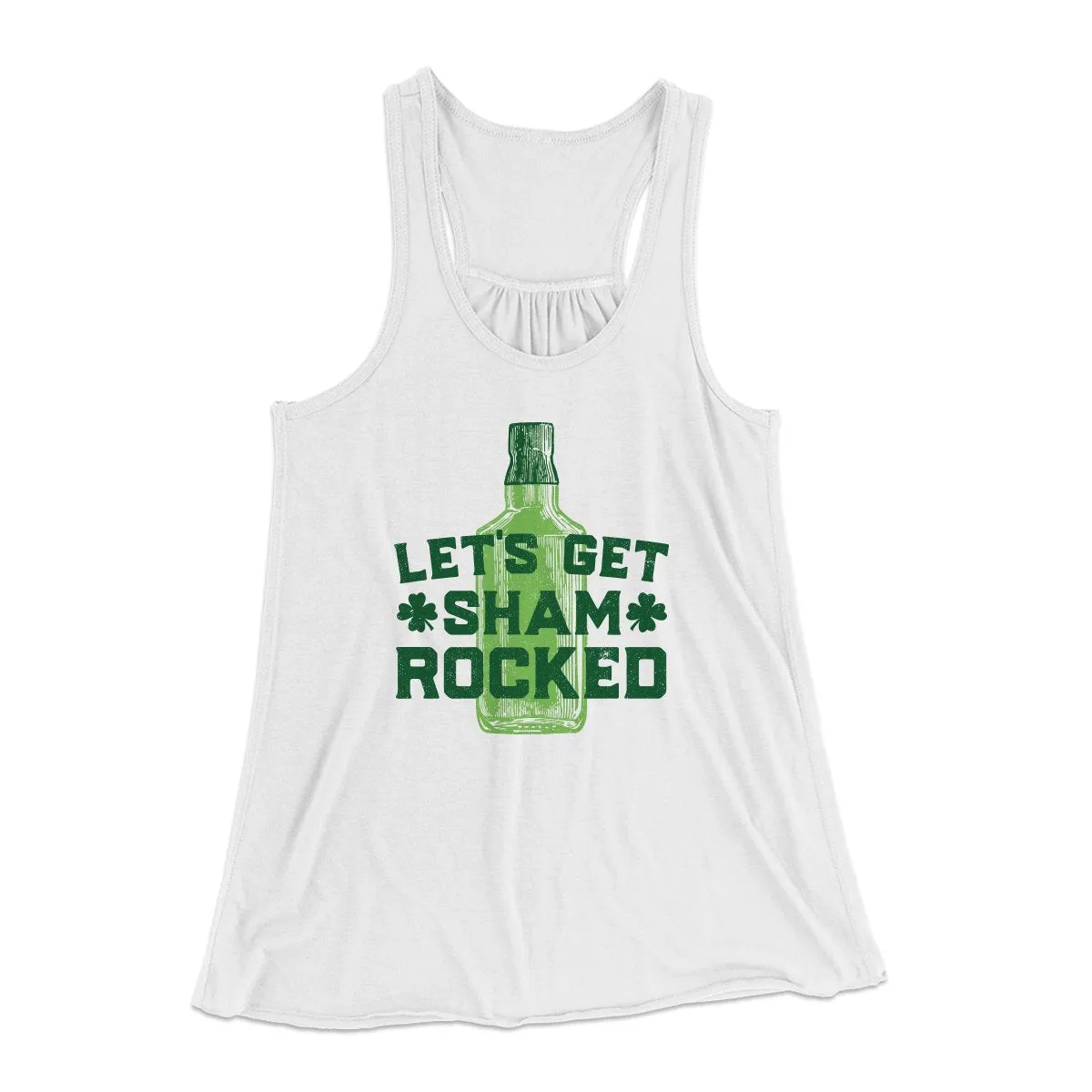 Let's Get Shamrocked Women's Flowey Tank Top