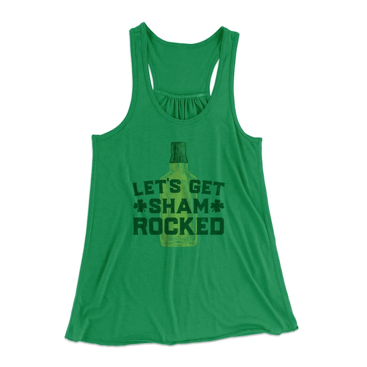 Let's Get Shamrocked Women's Flowey Tank Top