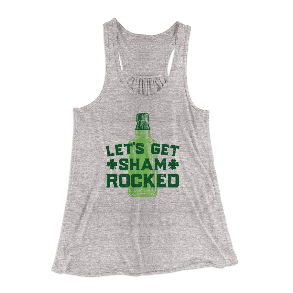 Let's Get Shamrocked Women's Flowey Tank Top