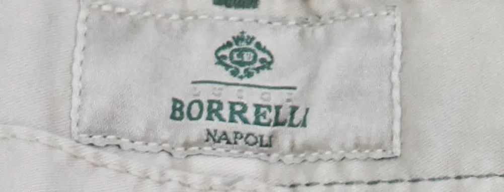 Luigi Borrelli Beige Pants - 32 US / 48 EU