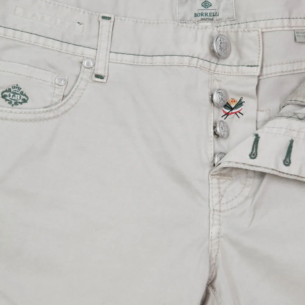 Luigi Borrelli Beige Pants - 32 US / 48 EU