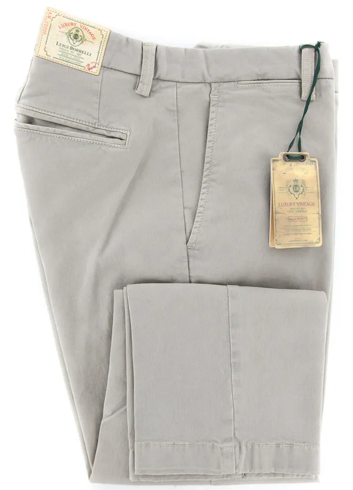 Luigi Borrelli Beige Pants – Size: 40 US / 56 EU