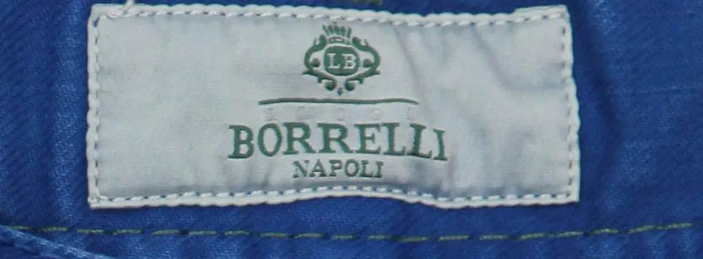 Luigi Borrelli Blue Pants - 34 US / 50 EU