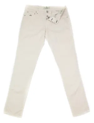Luigi Borrelli Cream Pants - 33 US / 49 EU