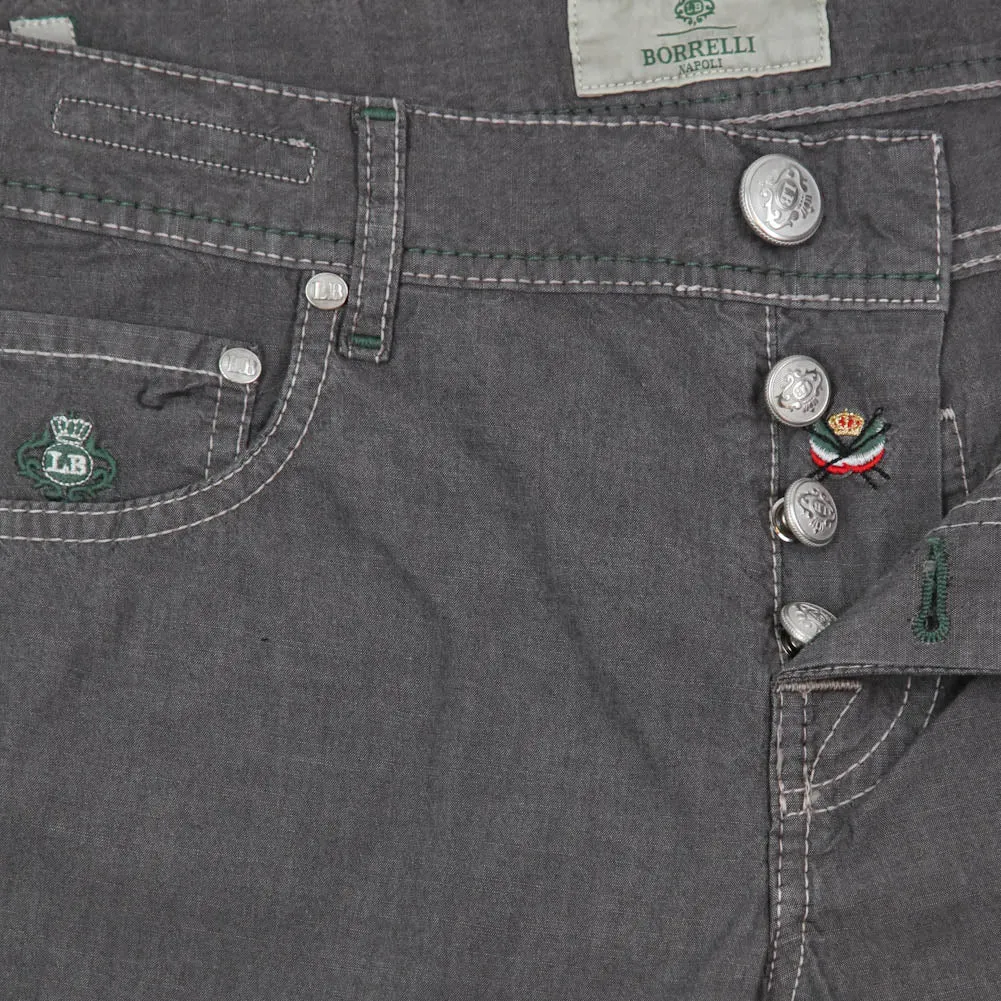 Luigi Borrelli Gray Pants - 44 US / 60 EU