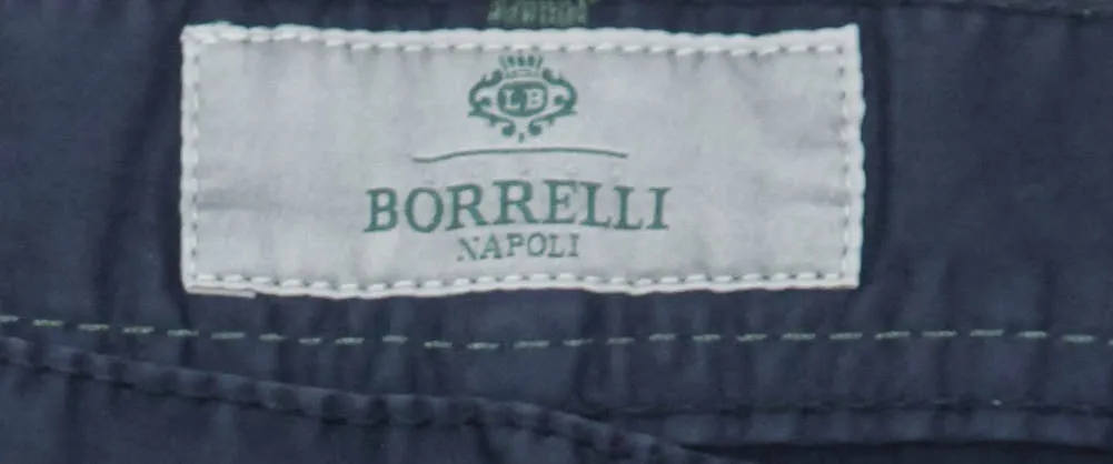 Luigi Borrelli Navy Blue Pants - 38 US / 54 EU
