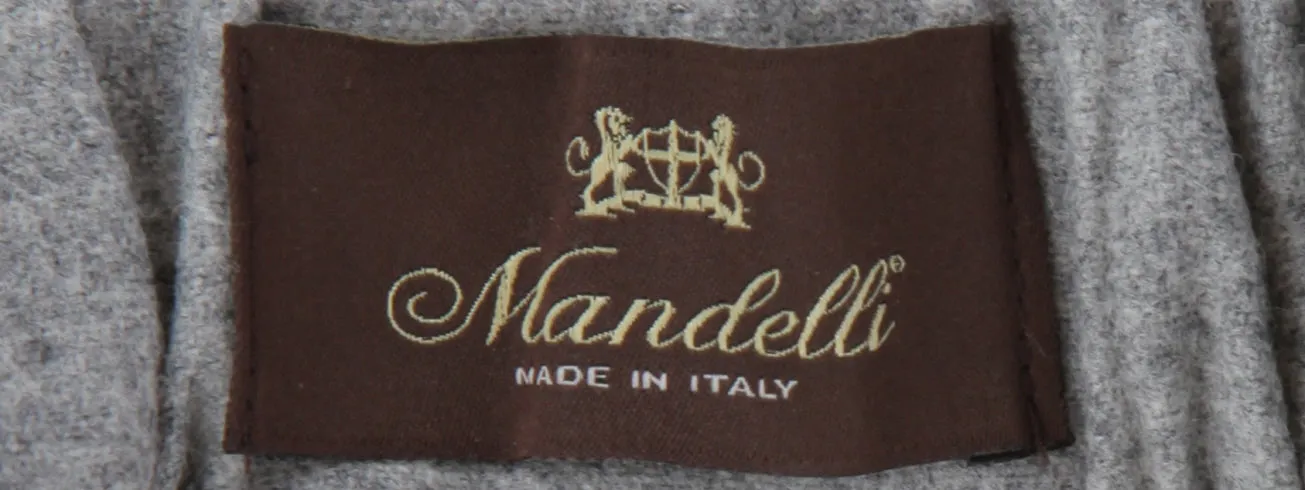 Mandelli Light Gray Pants