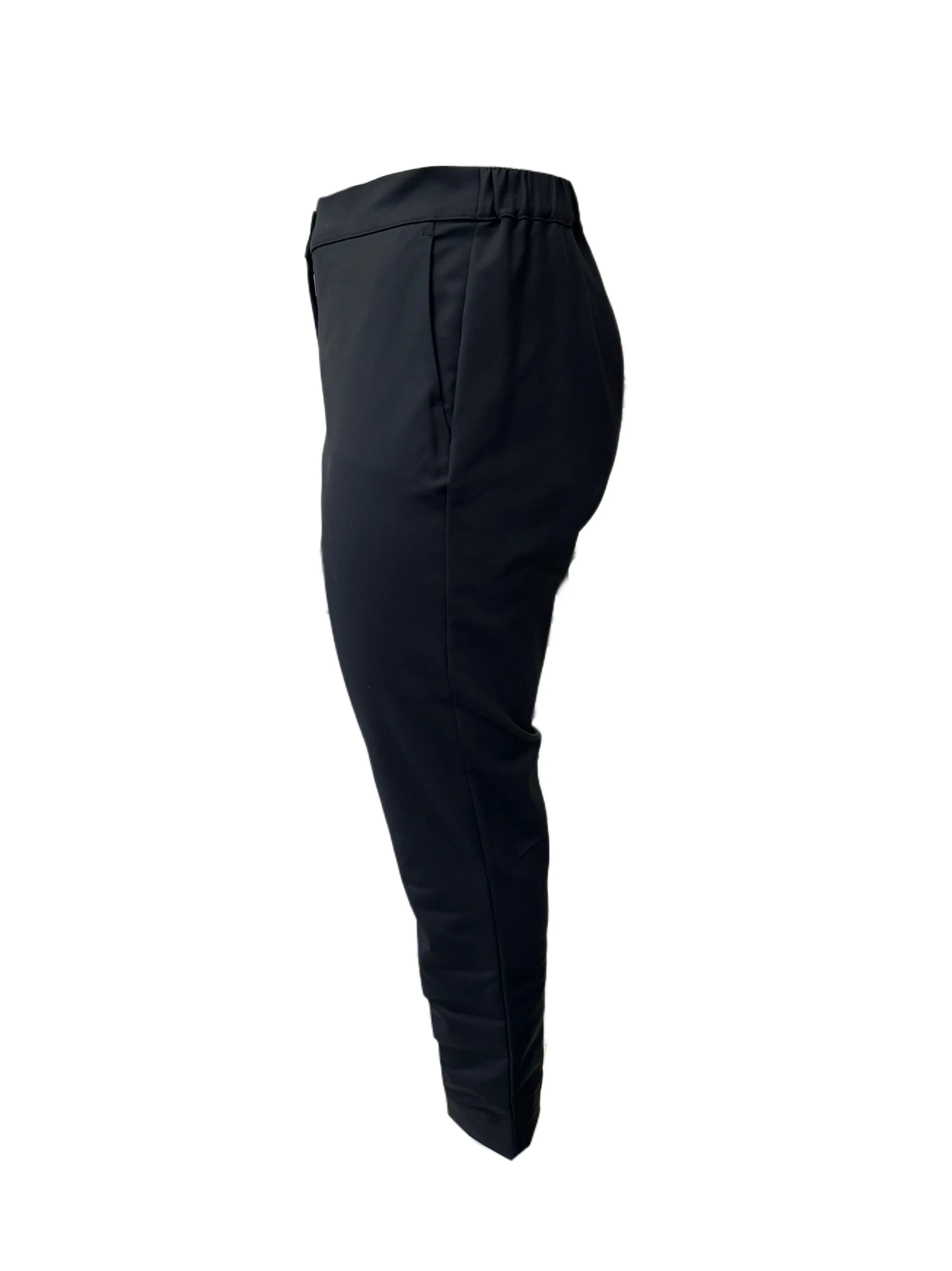 Marina Rinaldi Women's Black Rapido Straight Leg Pants NWT