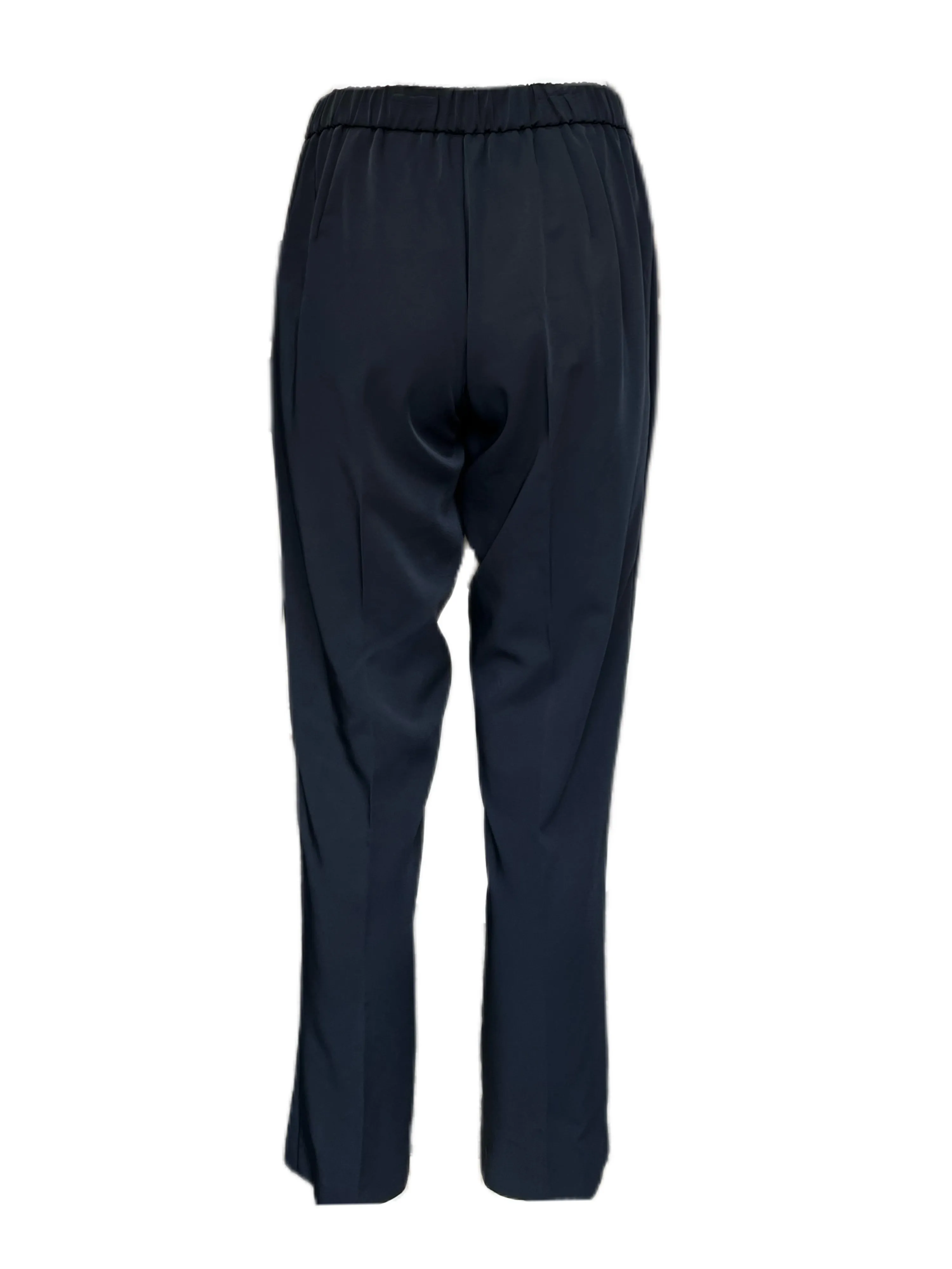 Marina Rinaldi Women's Dark Navy Raid Straight Leg Pants Size 8W/17 NWT