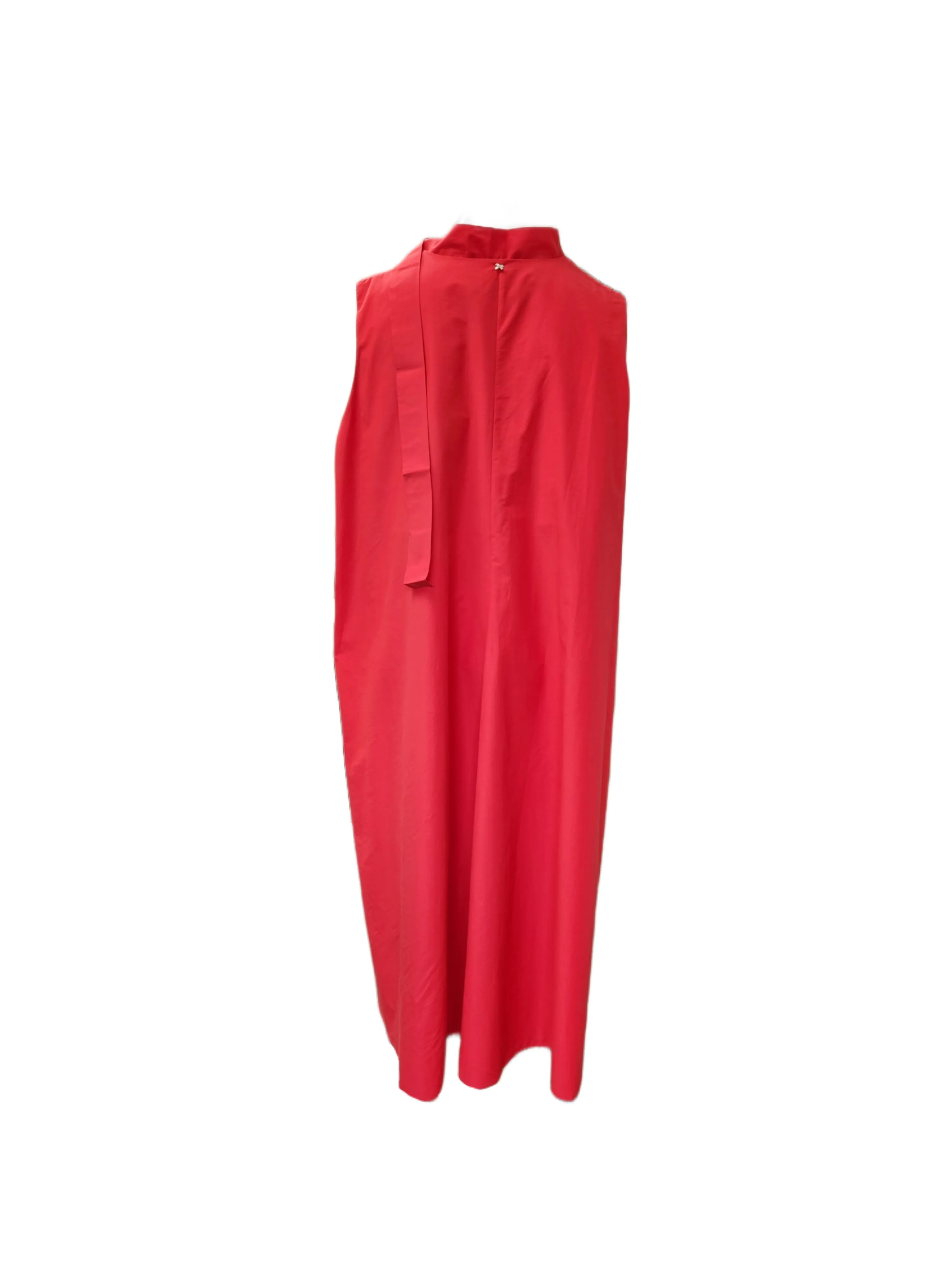 Marina Rinaldi Women's Red Dedurre Pullover Shift Dress Size 24W/33 NWT