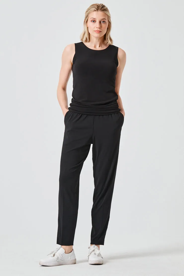 Matte Jersey Slim Pants