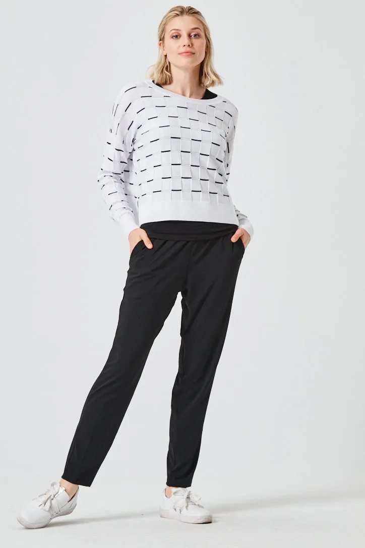 Matte Jersey Slim Pants