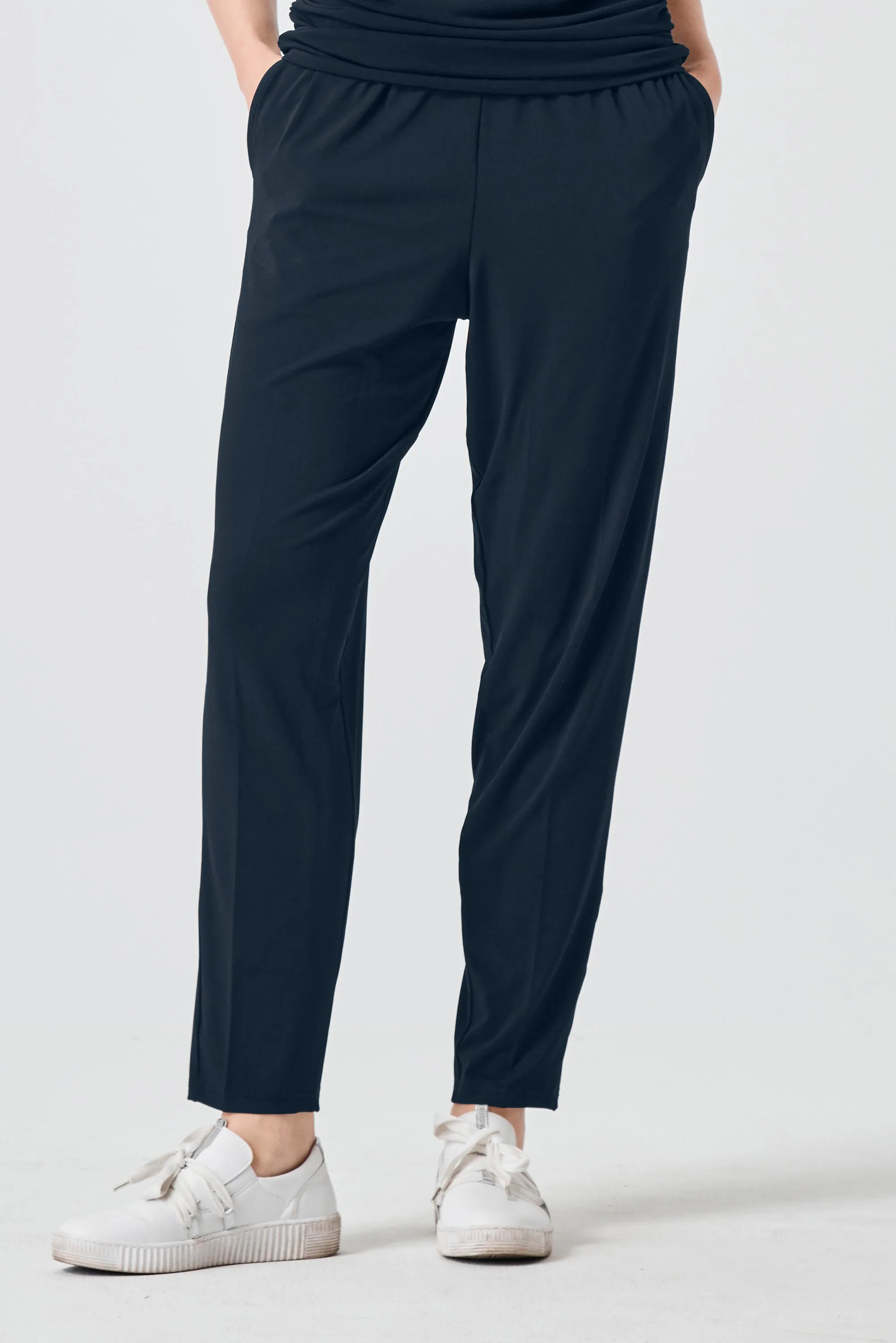 Matte Jersey Slim Pants