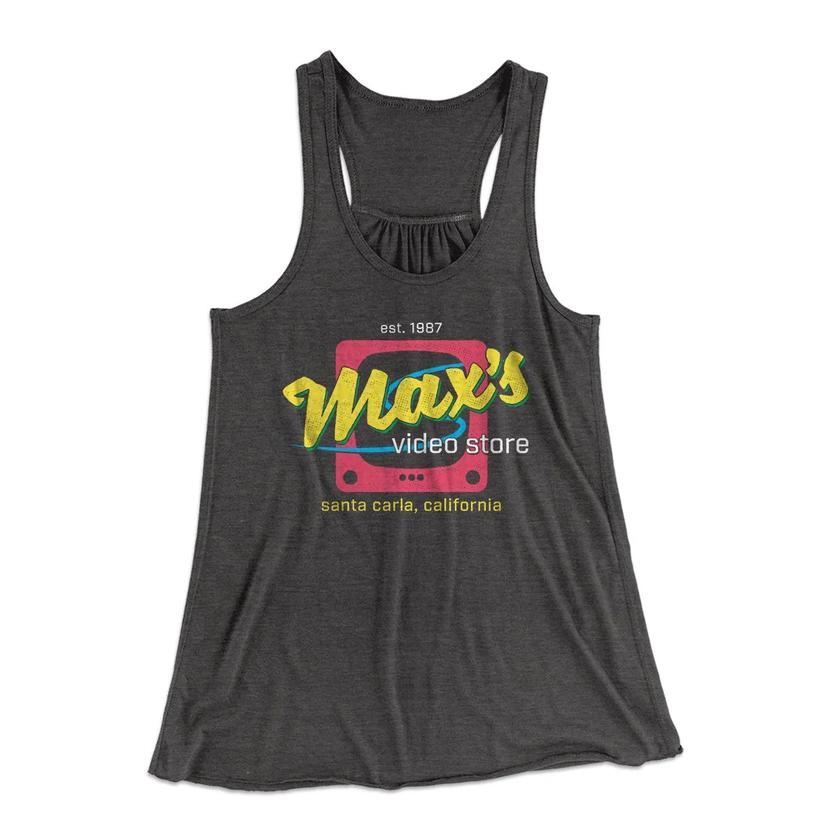 Max's Video Store Women's Flowey Tank Top