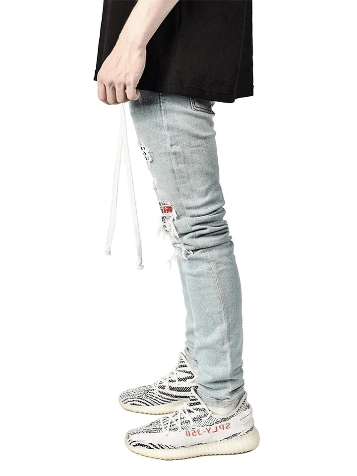 Men's Slim Fit Hip-Hop Street Demin Pants