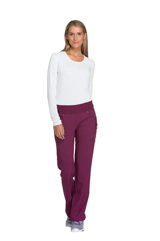 Mid Rise Pull On Pant