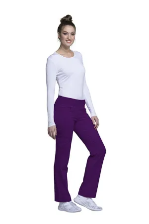 Mid Rise Pull On Pant