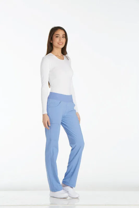 Mid Rise Pull On Pant