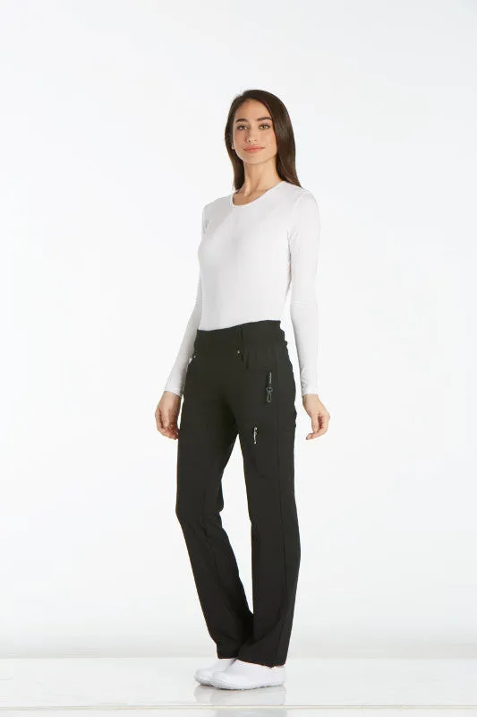Mid Rise Pull On Pant