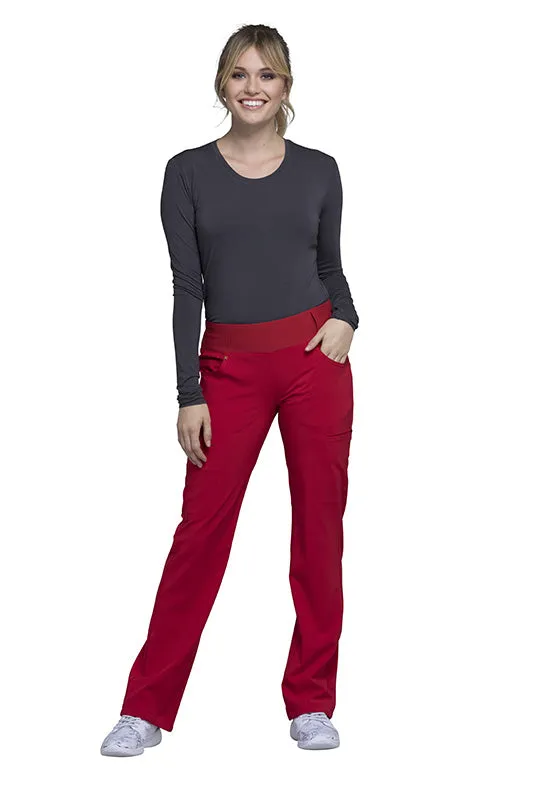 Mid Rise Pull On Pant
