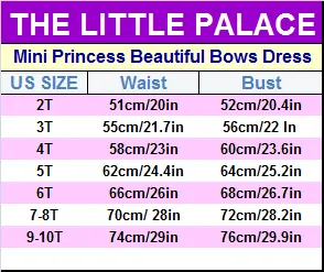 Mini Princess Beautiful Bows Dress