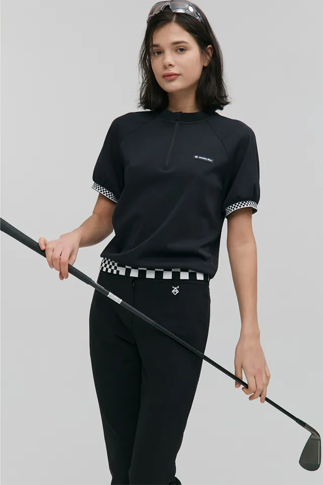 Monday Flow Straight Golf Pants - Black