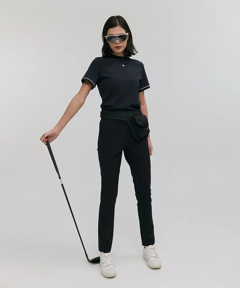 Monday Flow Straight Golf Pants - Black