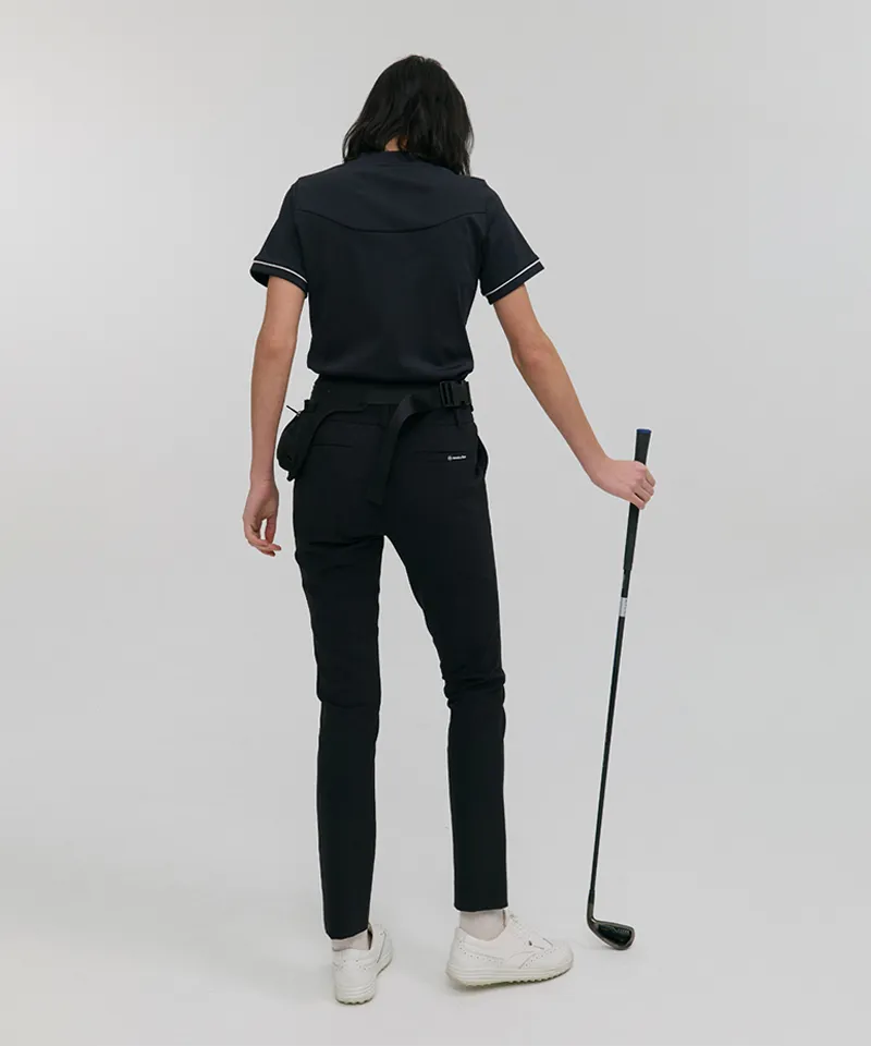 Monday Flow Straight Golf Pants - Black