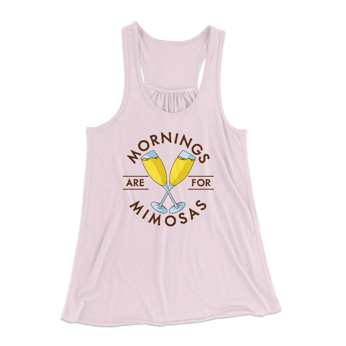 Mornings Are For Mimosas Women's Flowey Tank Top