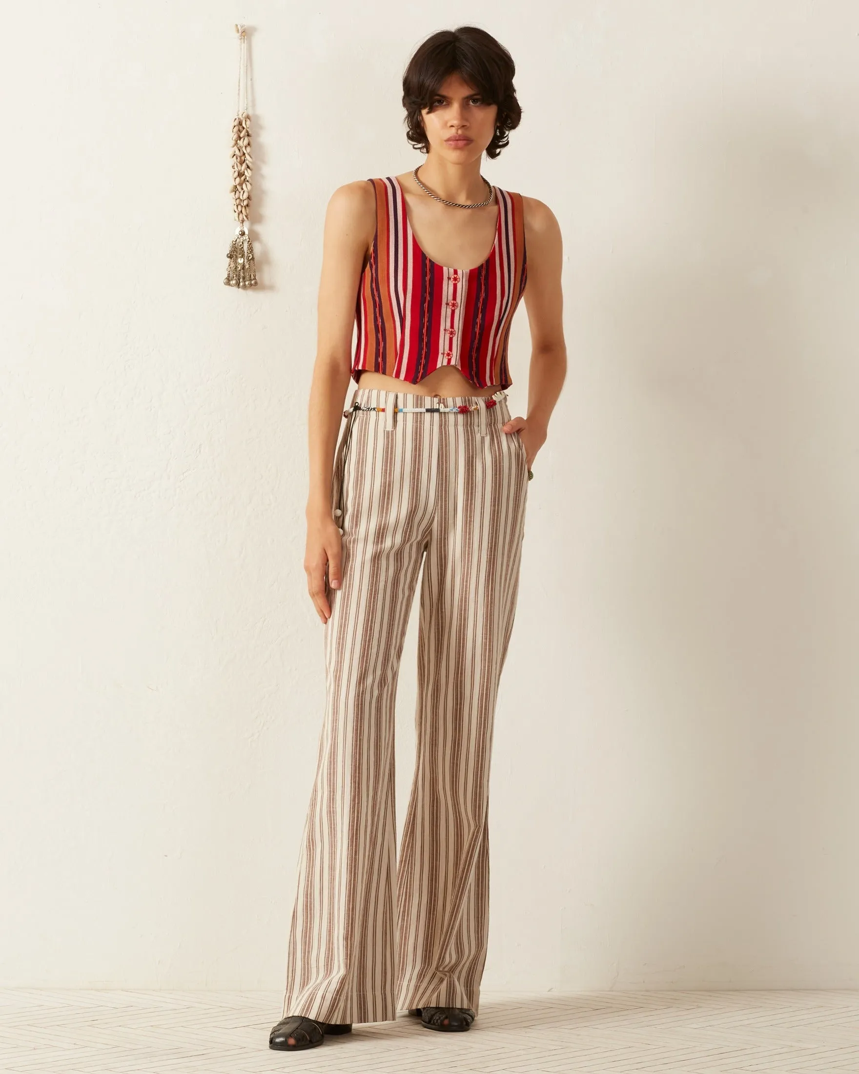 Mossie Canyon Stripe Top