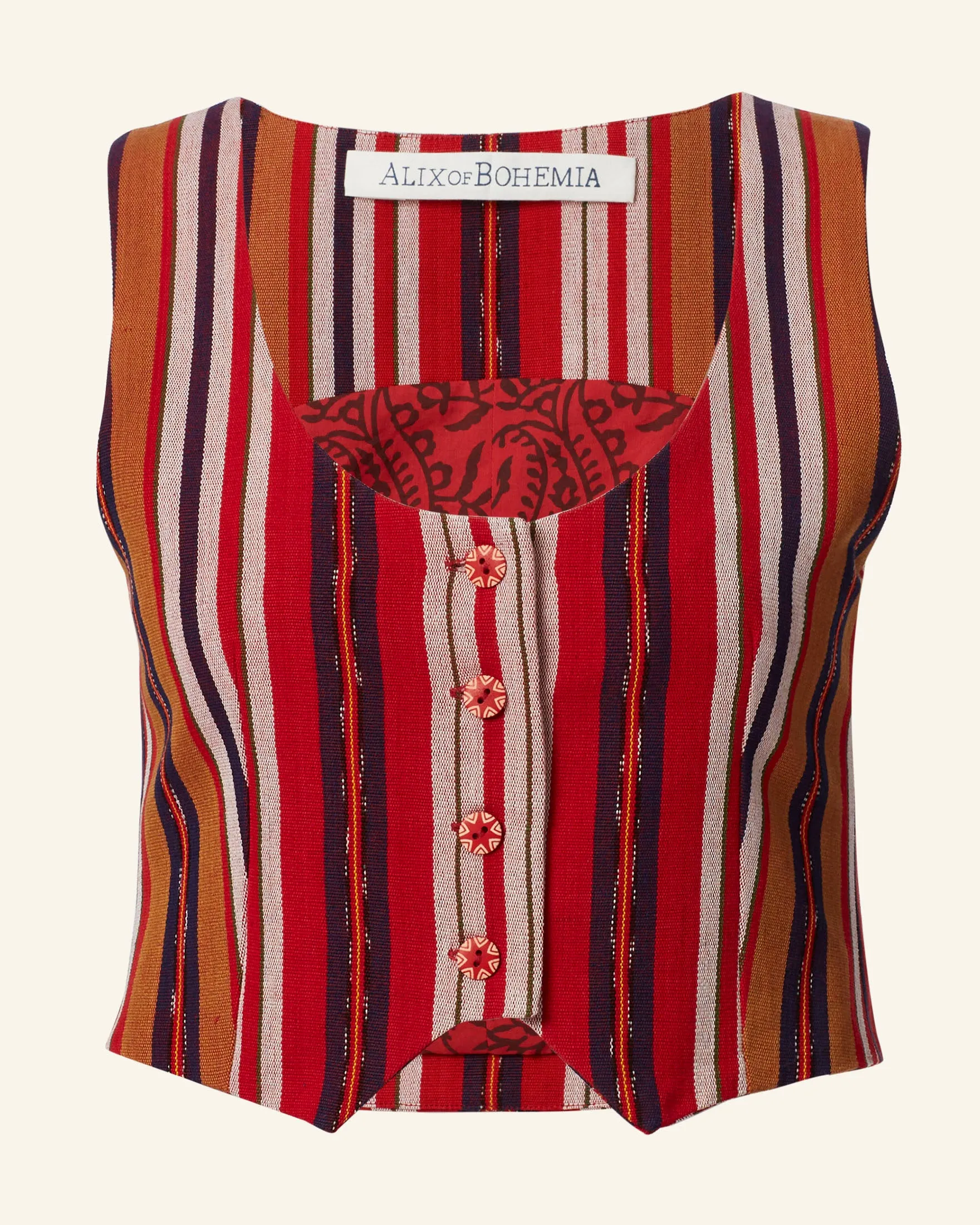 Mossie Canyon Stripe Top