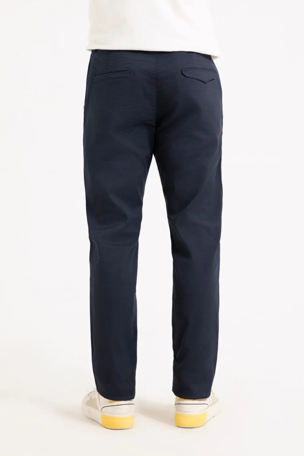 Navy Slim Fit Fashion Pent