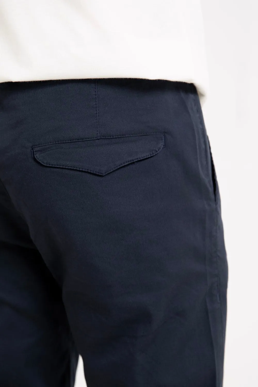 Navy Slim Fit Fashion Pent