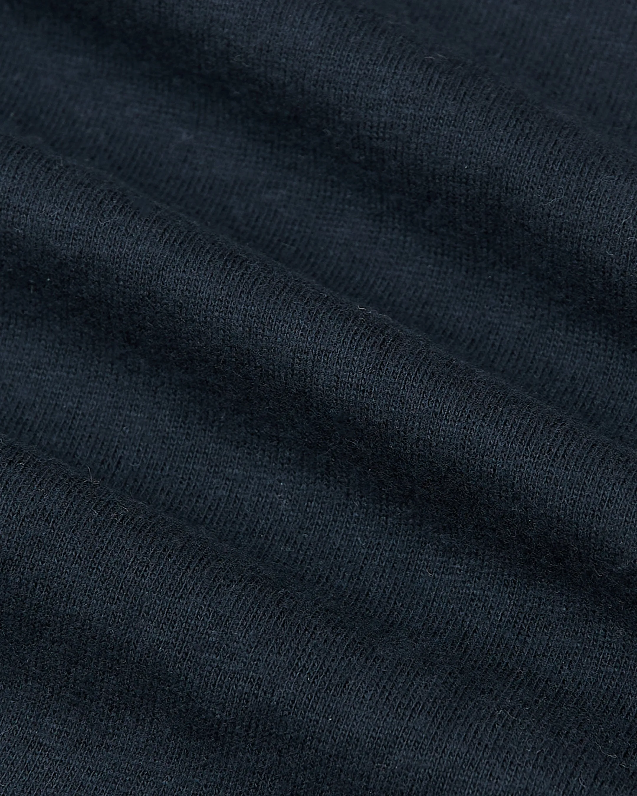 Navy Tall Straight Hem Crew Neck T-Shirt