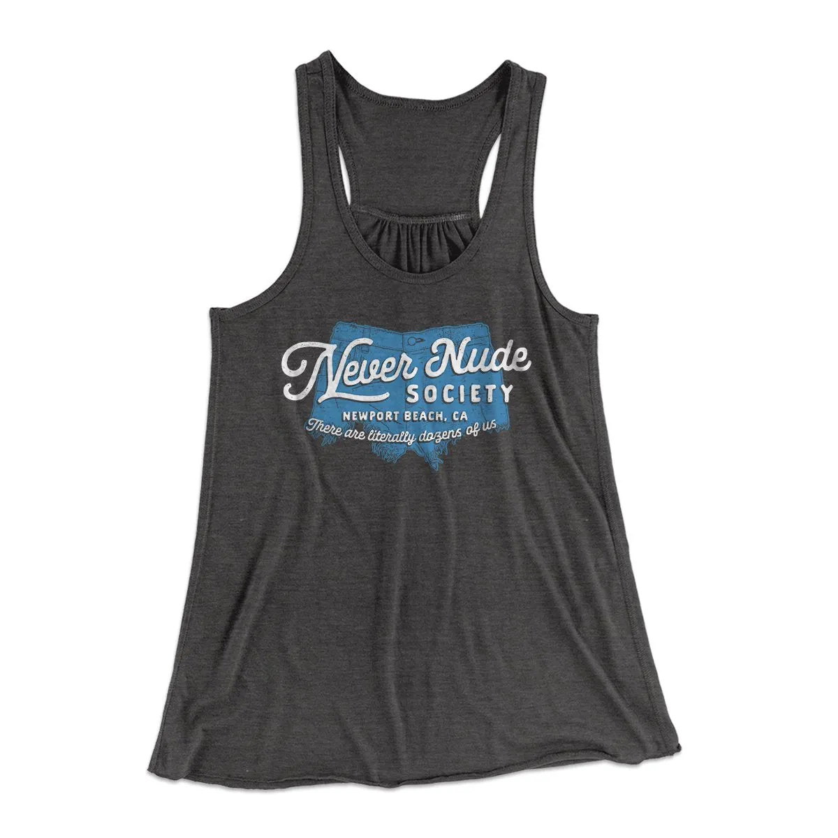 Never Nude Society Women's Flowey Tank Top