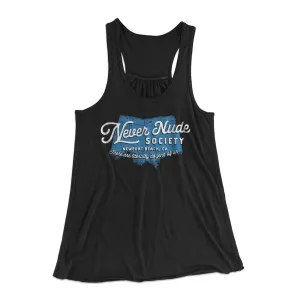Never Nude Society Women's Flowey Tank Top