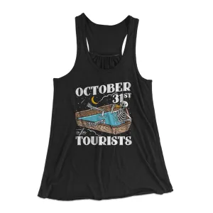 October 31st Is For Tourists Women's Flowey Tank Top