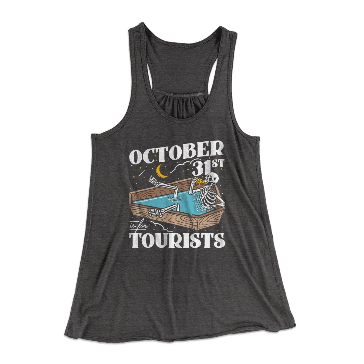 October 31st Is For Tourists Women's Flowey Tank Top
