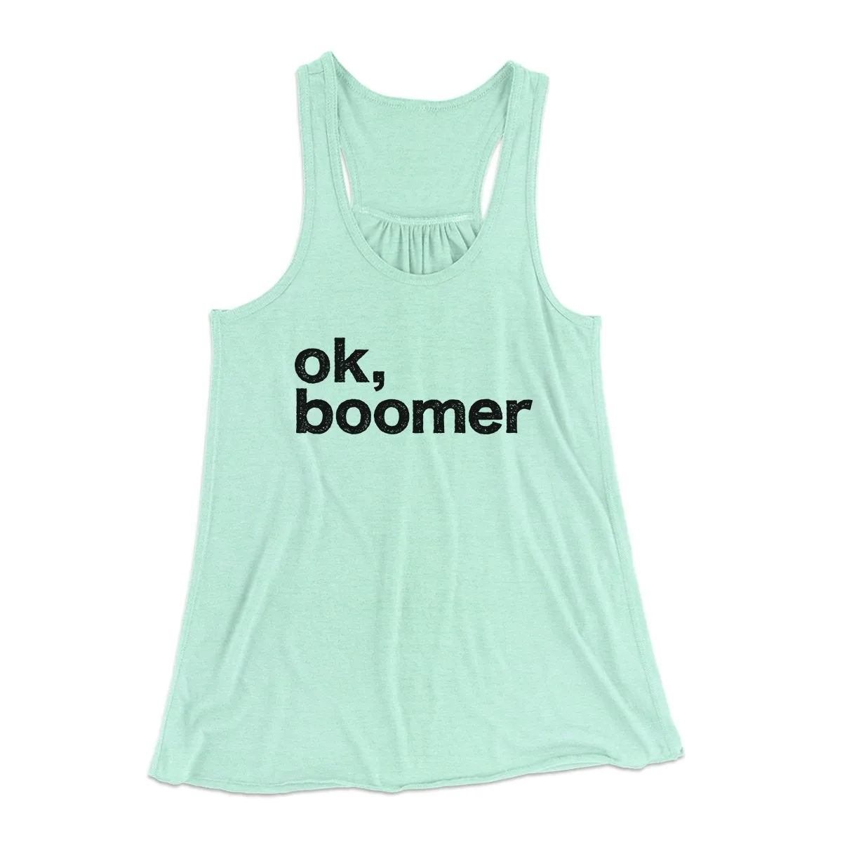 OK, Boomer Funny Women's Flowey Tank Top