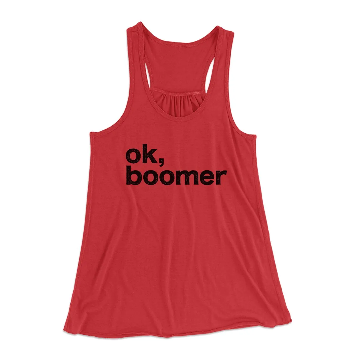 OK, Boomer Funny Women's Flowey Tank Top