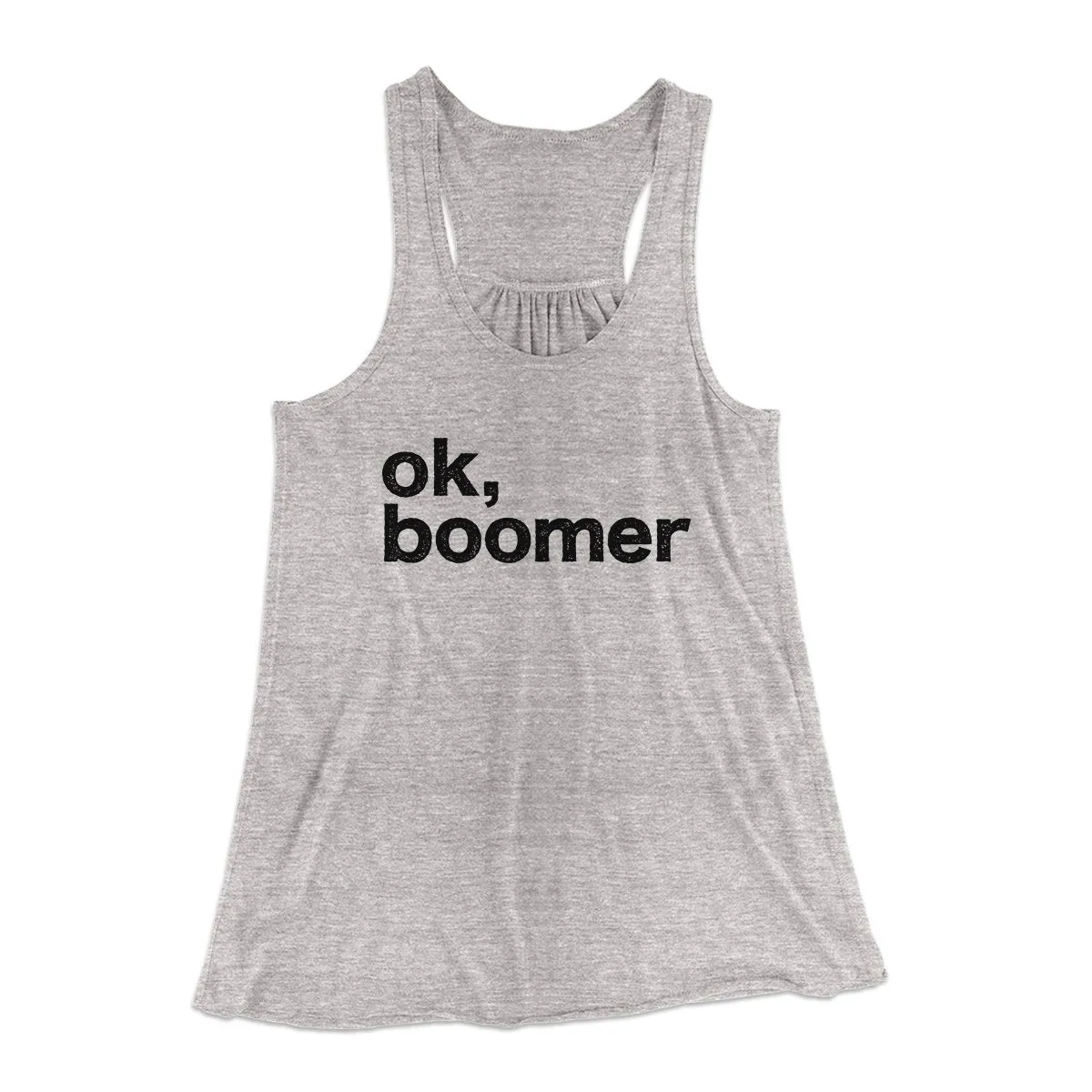 OK, Boomer Funny Women's Flowey Tank Top