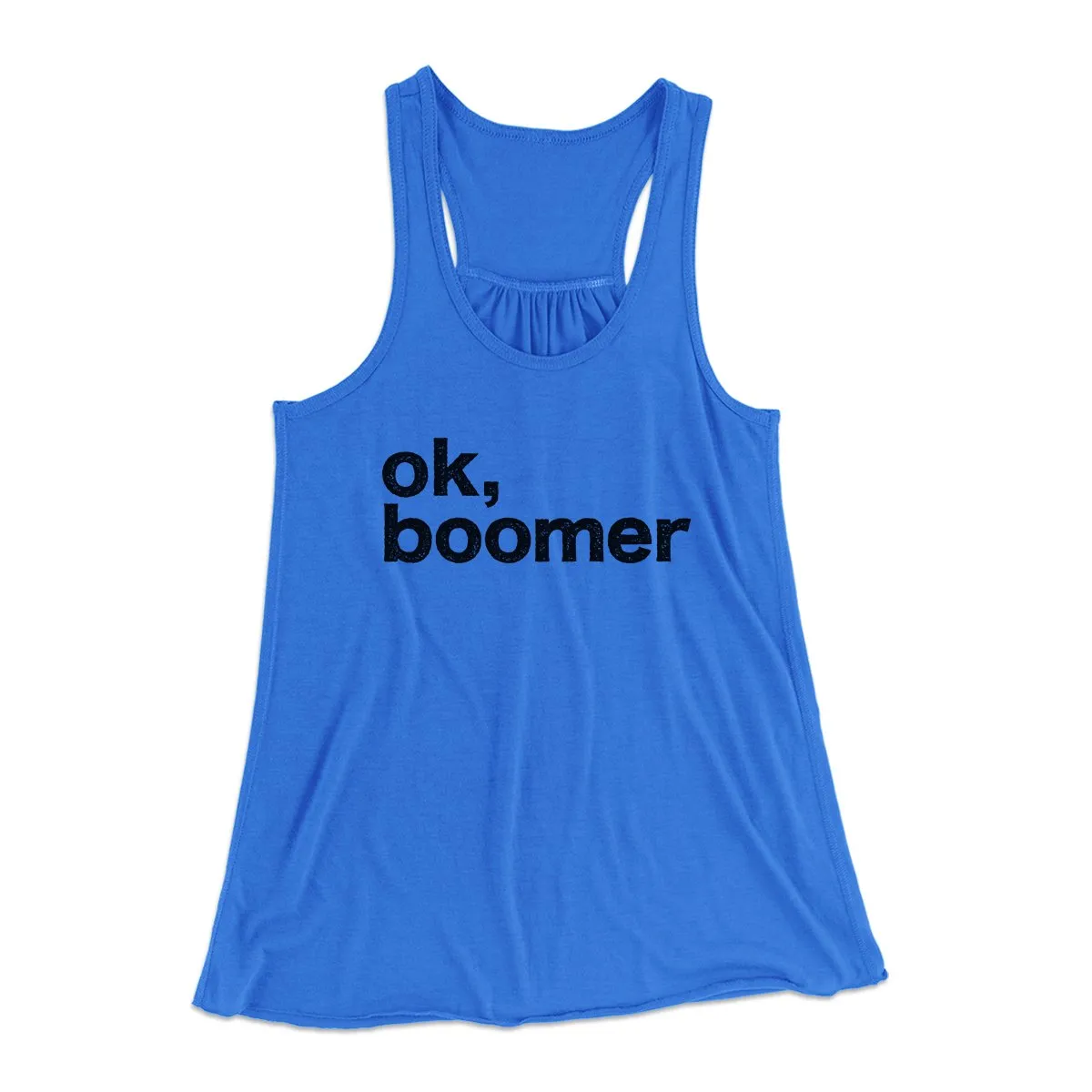 OK, Boomer Funny Women's Flowey Tank Top