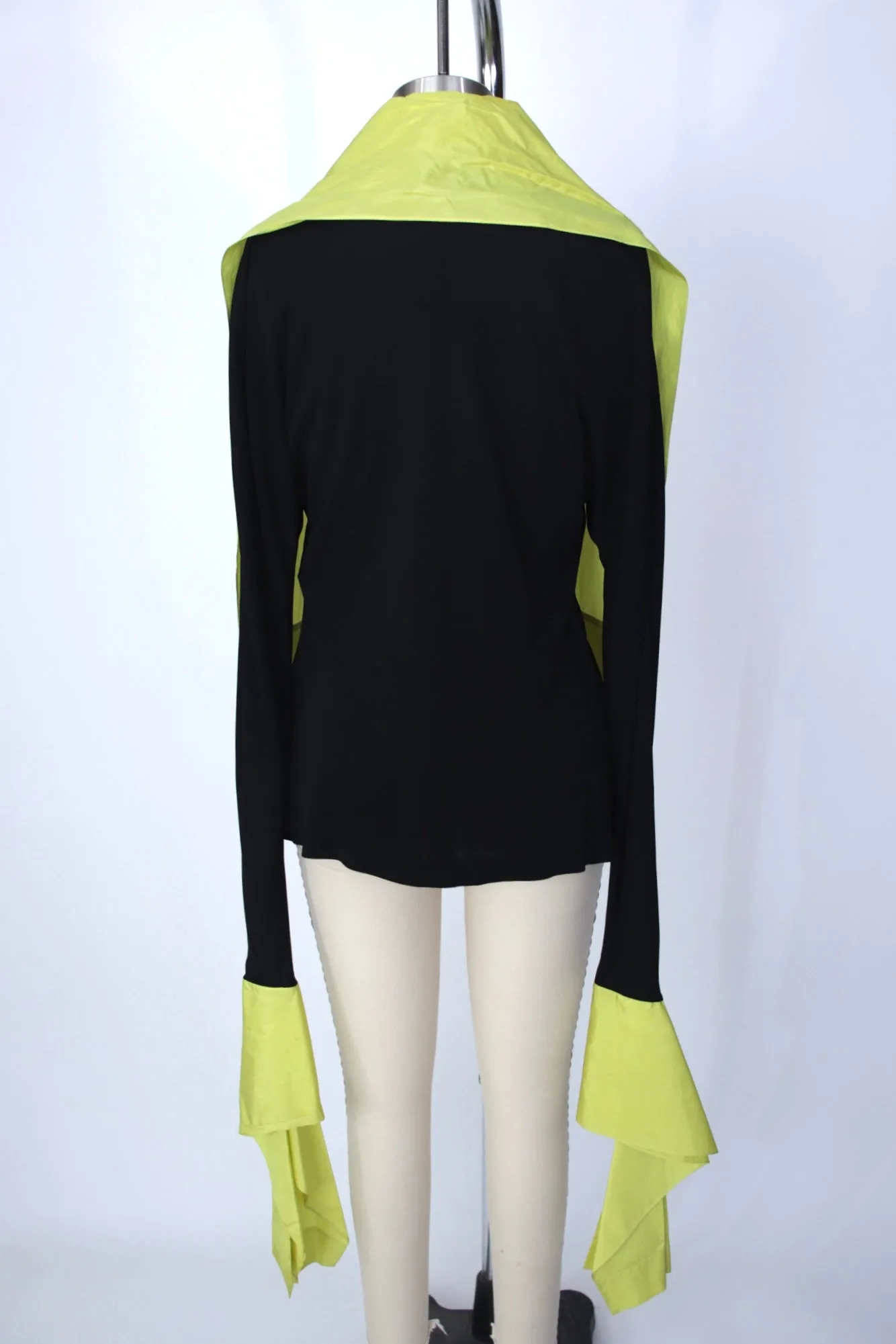 OMO Norma Kamali Draped Taffeta Top*