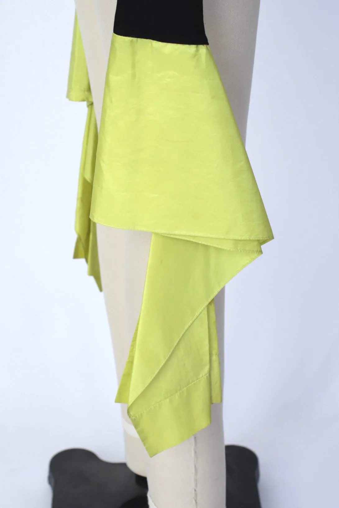 OMO Norma Kamali Draped Taffeta Top*