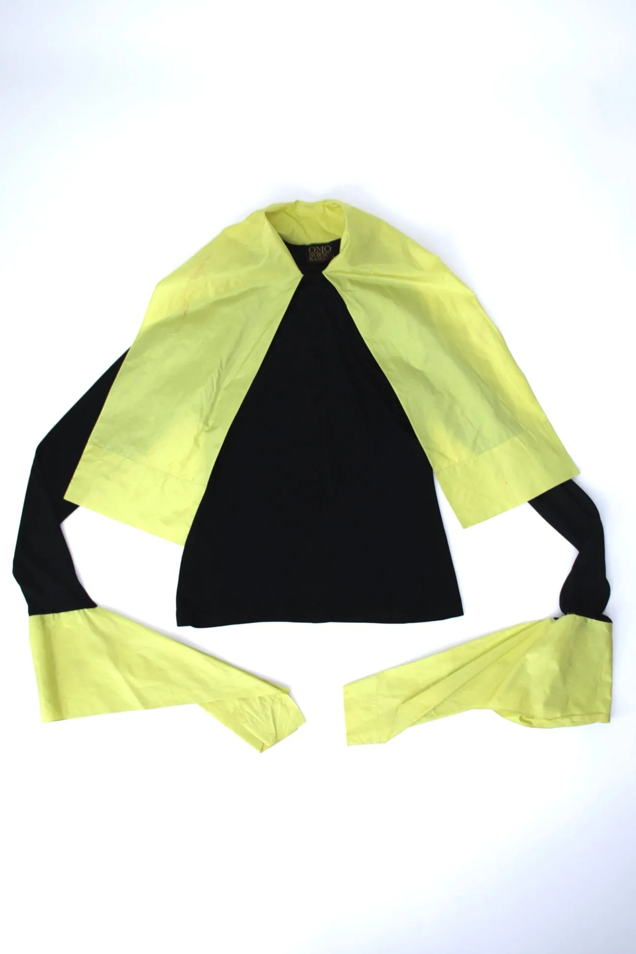 OMO Norma Kamali Draped Taffeta Top*