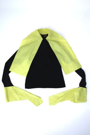 OMO Norma Kamali Draped Taffeta Top*